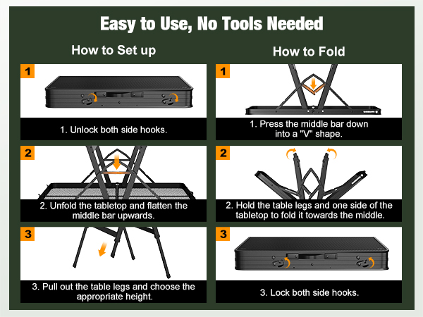 portable picnic table