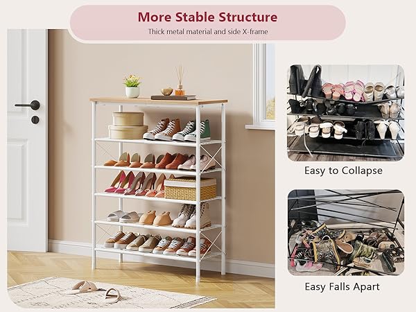 shoe rack for closet