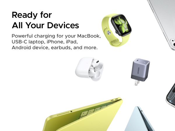 UGREEN NEXODE AIR 65w USB C CHARGER BLOCK