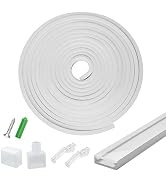 Silicone LED Channel System, NEON Tube for 10mm DIY LED Rope Light Strip, Aluminum Profile New Su...