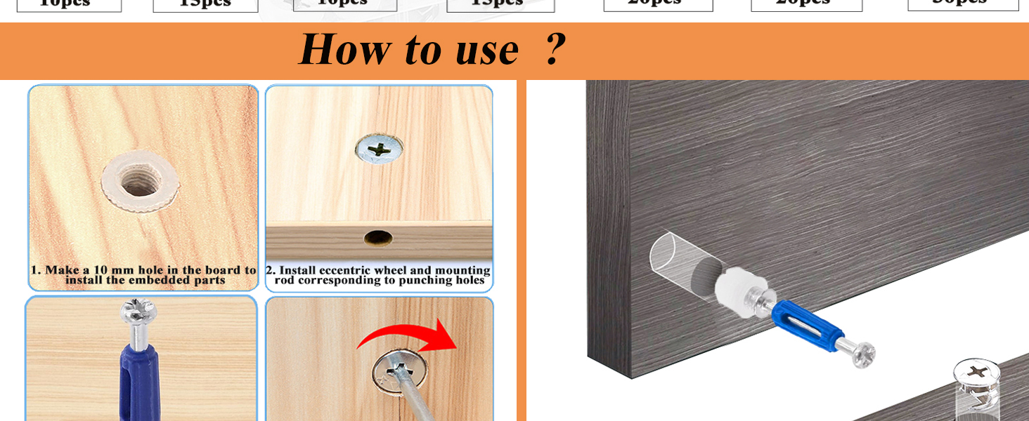 Cam Lock kit