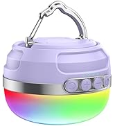 ZMNT LED Camping Lantern Rechargeable 1400LM, Up to 420H Running Time Camping Tent RGB Light, 104...
