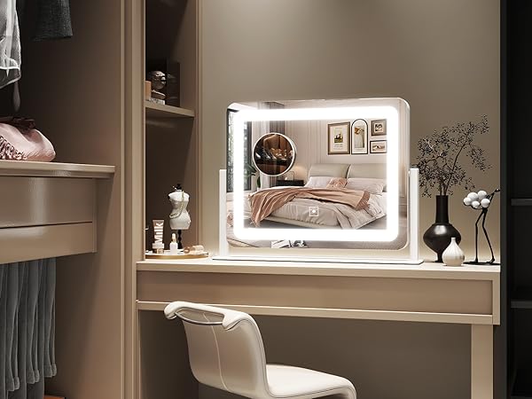 led makeup mirror with lights