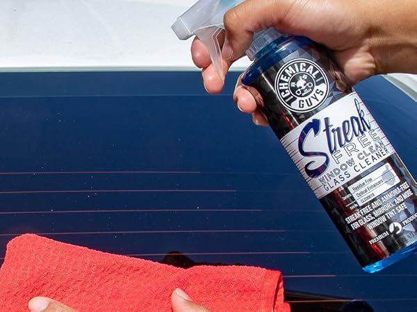 Streak Free window cleaner from Chemical Guys