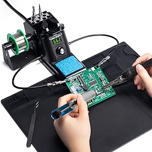 desoldering with the YIHUA 926LED III soldering station