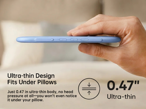 Under Pillow Speakers for Sleeping , Bone Conduction Pillow Speakers