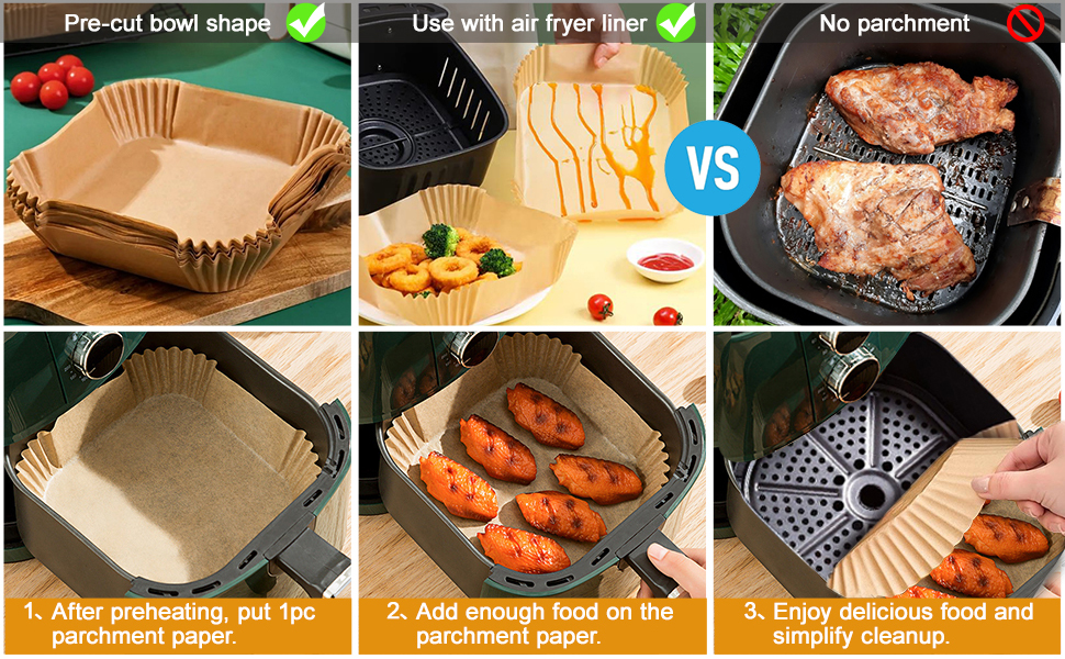 air fryer disposable paper liner