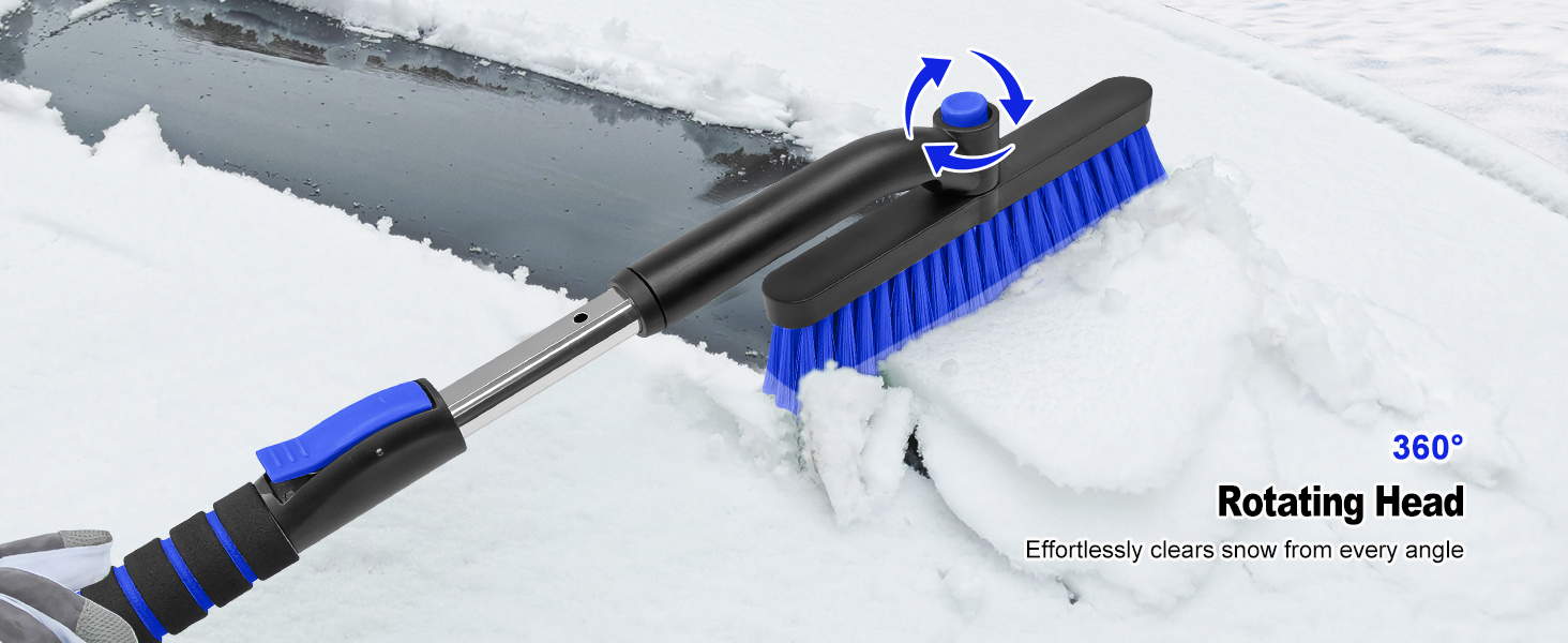 snow brush ice scraper