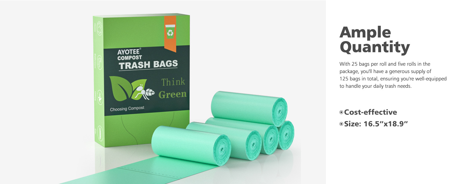 3 gallon compost bags