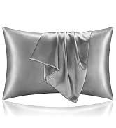 BEDELITE Satin Pillowcase for Hair and Skin, Super Soft and Cooling Similar to Silk Pillow Cases ...