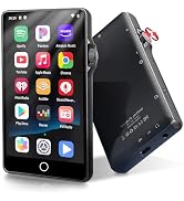80GB MP3 Player with Bluetooth and WiFi, HOVOYNN MP3 Music Player with Spotify, Pandora, Mu...