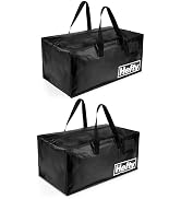 Hefty Moving Bag – Extra Large Double Zipper Backpack – Heavy Duty, Water Resistant, Foldable, Re...