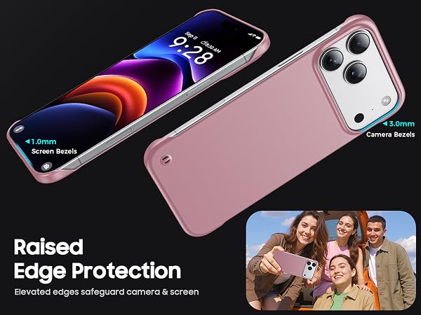 iPhone 17 pro max case Frameless