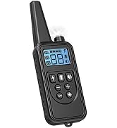 F-color Dog Training Collar Remote, Extra Rechargeable 2600FT Shock Collar Controller Accessories...