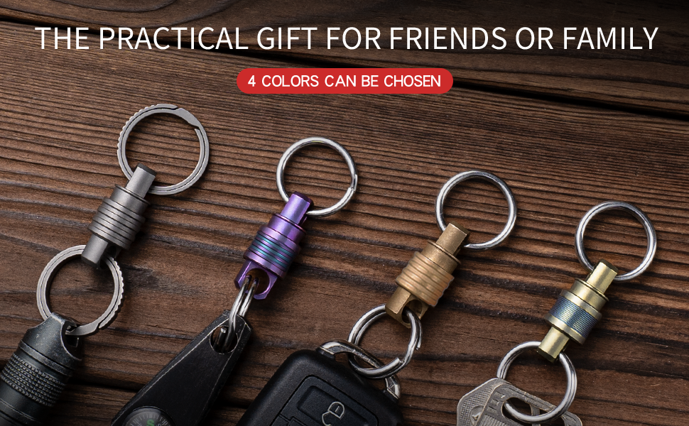 brass keychain