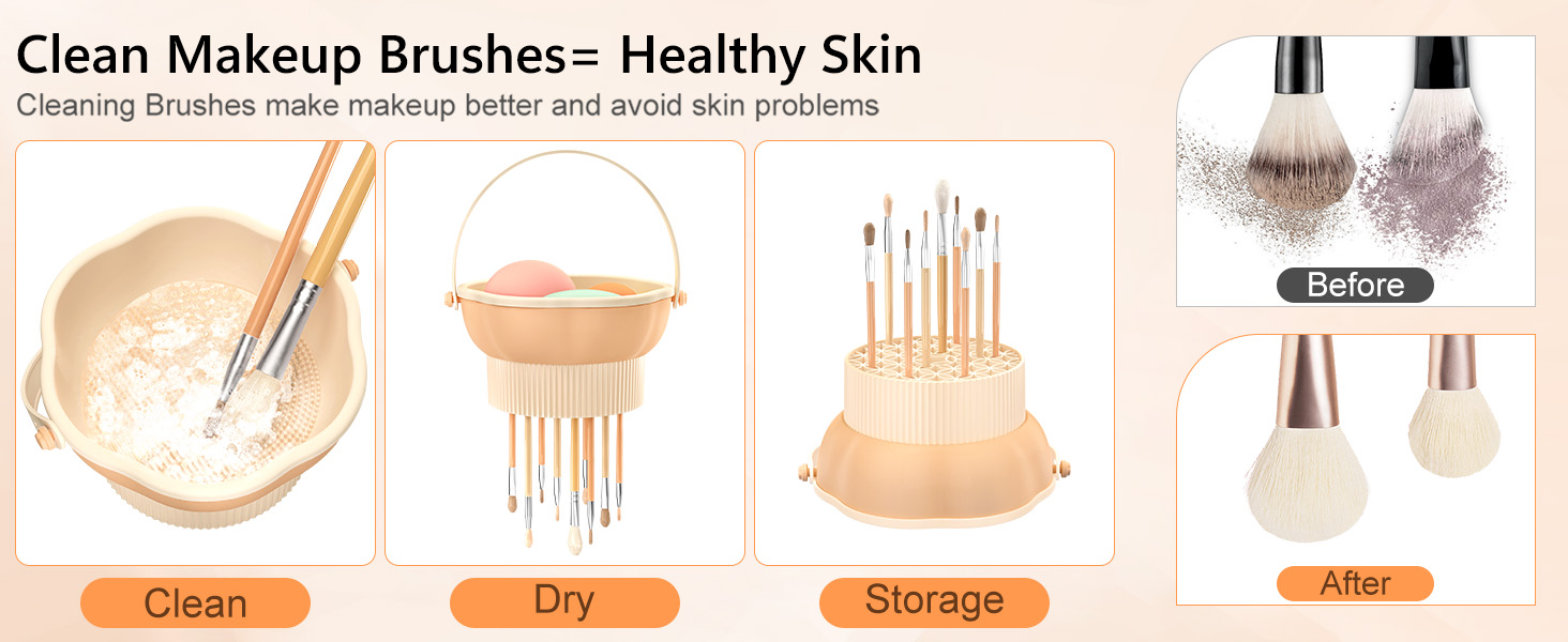 makeup brush cleaner