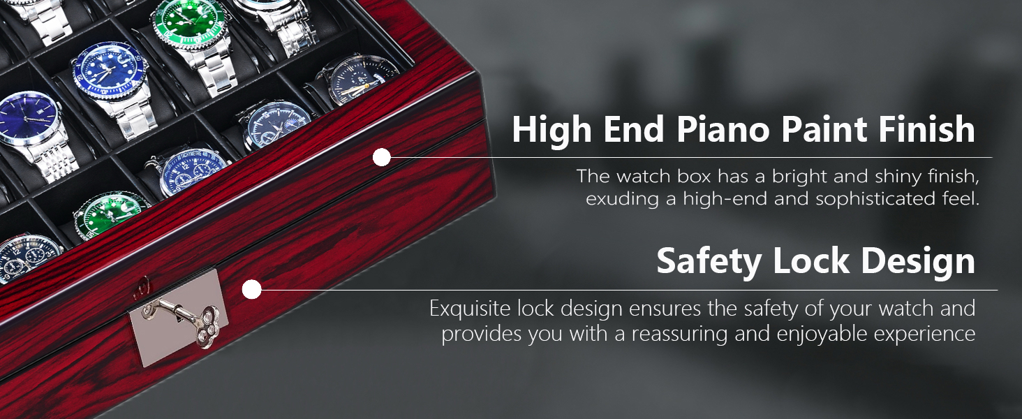 wooden watch case for men