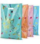 PintreeLand Large(7.8 * 11.3inch) Party Favor Bags 40 PCS Plastic Return Gift Goodie Treat Bags f...