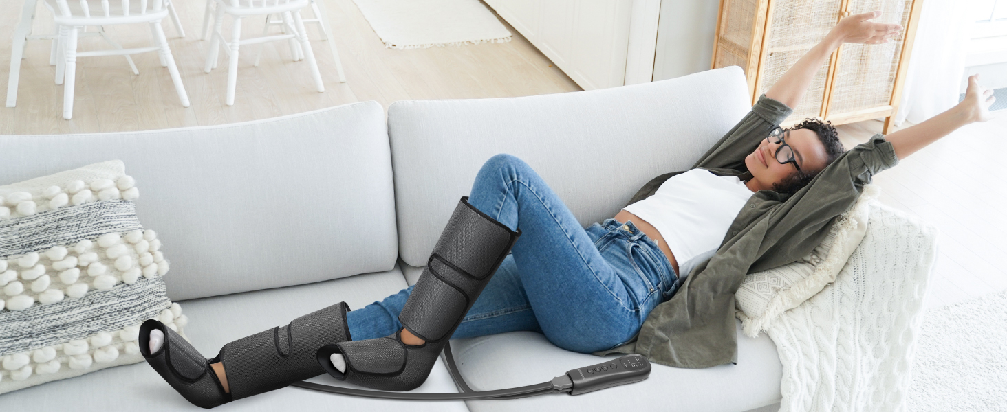 leg compression massager for circulation