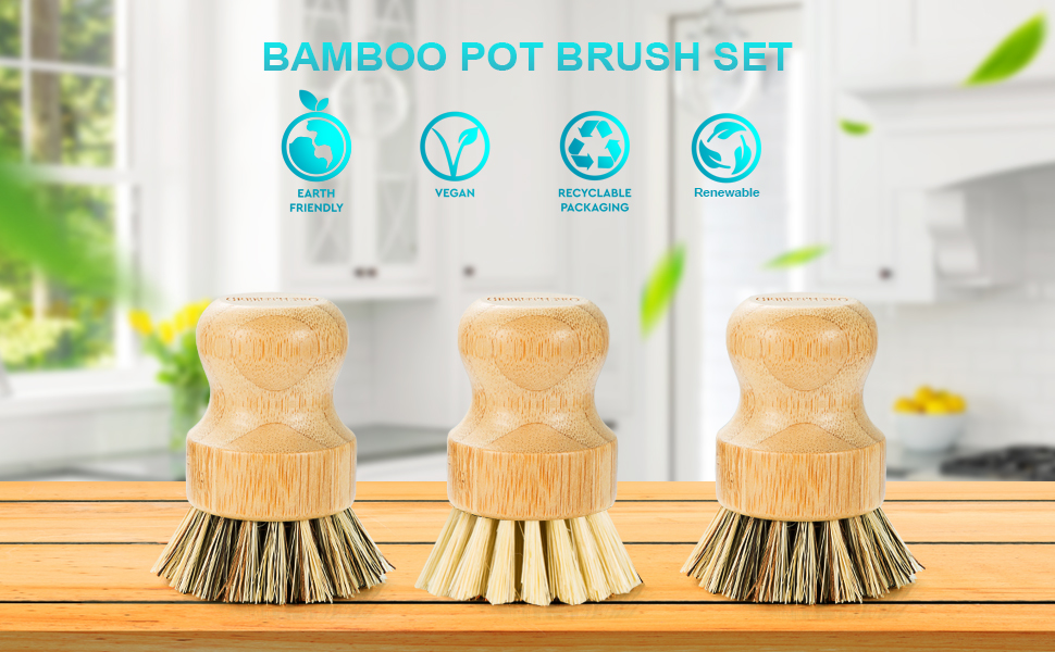 pot brush set