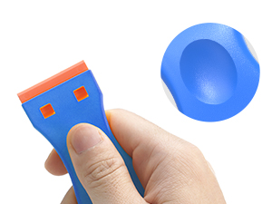 plastic razor blade scraper