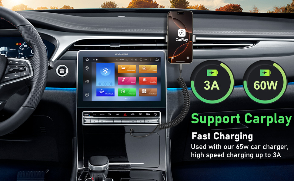car charger carplay cable