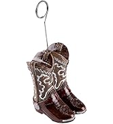 Cowboy Boots Photo/Balloon Holder Party Accessory (1 count)