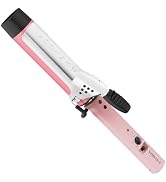 VODANA Professional GlamWave Ceramic Curling Iron, Long-Lasting Natural Curls, Instant Heat, Hair...