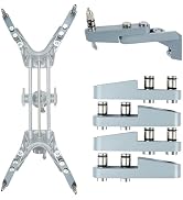 AUTOSOLO Wheel Alignment Clamp Extensions, 4 Piece Snap-On Fixtures, Extends Rim Capacity 25 to 3...