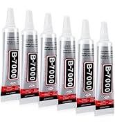 6PCS B7000 Jewelry Glue for Jewelry Making, FITTDYHE 15ML/0.5fl oz Clear Glue DIY Craft Glue Rhin...