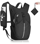 TUIKEN Small Hiking Backpack 10L - Lightweight Packable Foldable Backpack for Travel Camping Outd...