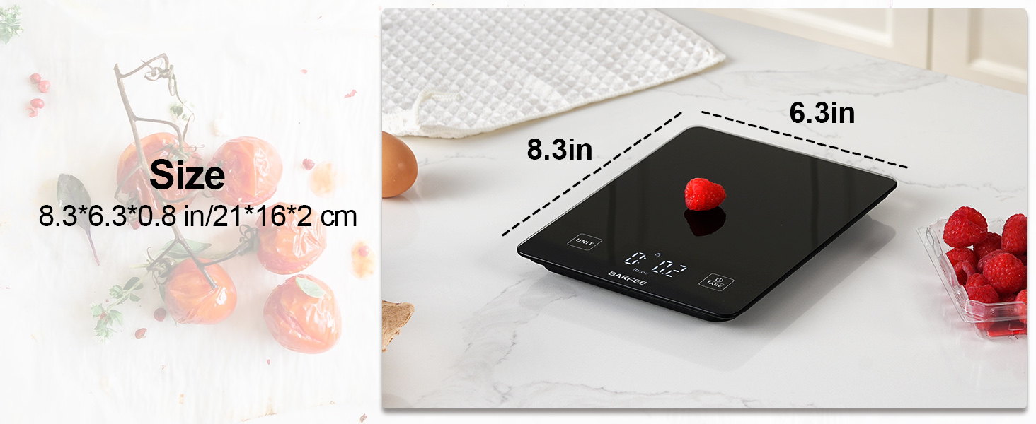 BakFee Waterproof Scale