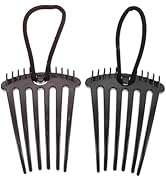Lurrose French Hair Accessories - Ponytail Holder, Hair Comb, Headdress, Side Comb Hairpins for W...