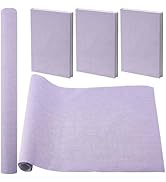 CRASPIRE Purple Linen Book Cloth Fabric Surface Paper Backed 35 x 17 Inch for Books Binding Bookc...