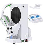 Cooling Stand with Headset Holder Compatible with Xbox Series S , YUANHOT Accessories Cooling Fan...