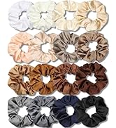 IVARYSS Satin Scrunchies for Women, Soft Than Silk for Hair, Fashion Ties and Bands for Thin | Th...
