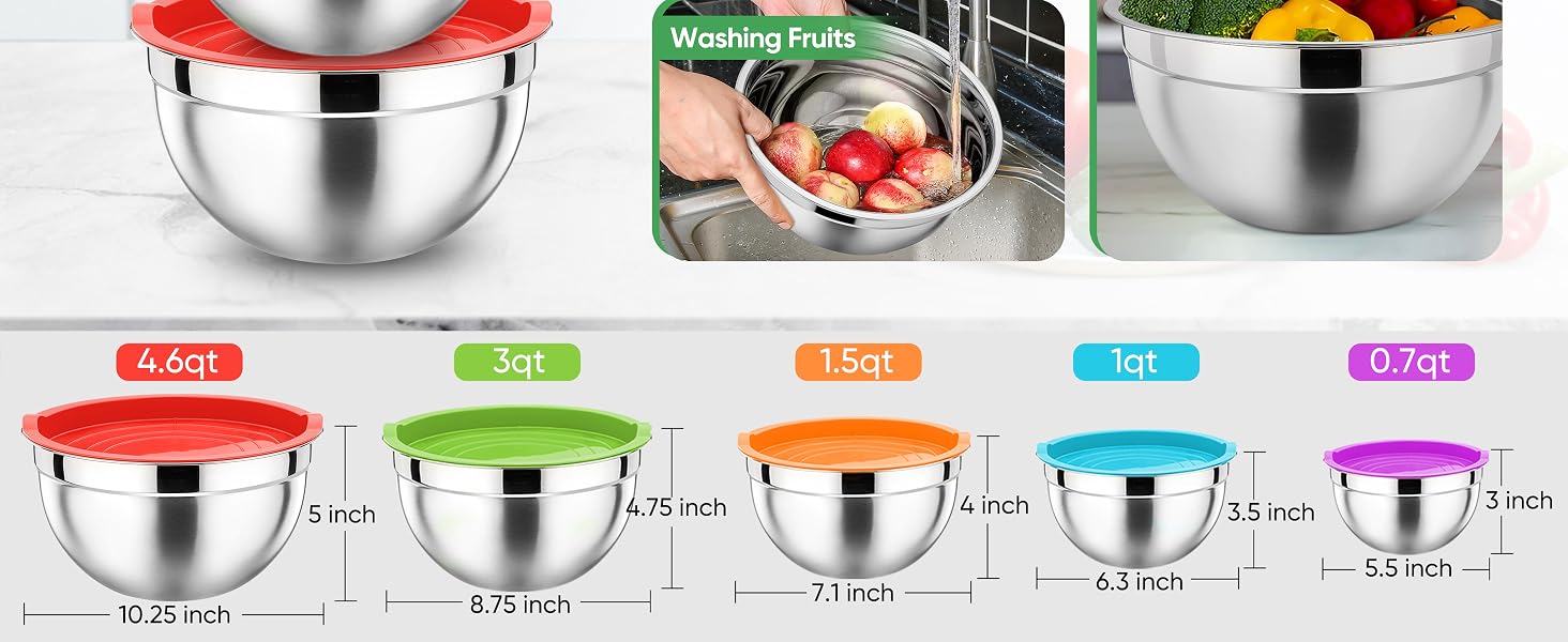 mixing bowls