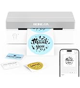 Rongta Bluetooth 4x6 Wireless Thermal Shipping Label Printer,White | Wireless Bluetooth Thermal L...