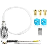Assembled I3 Mega V5 Upgrade J-Head Hotend 12V40W and 3X 0.4mm Nozzle, 2X Silicone Sock, 1x Heatb...