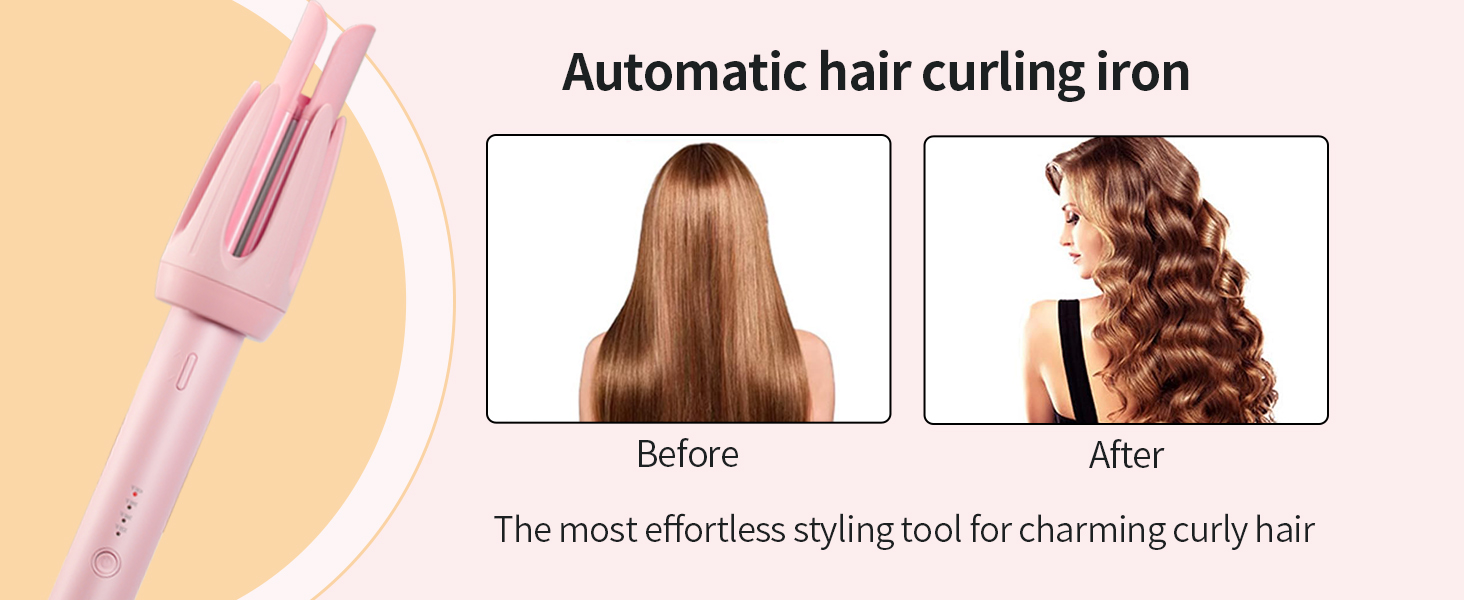 The most efortless styling tool for charming curly hair