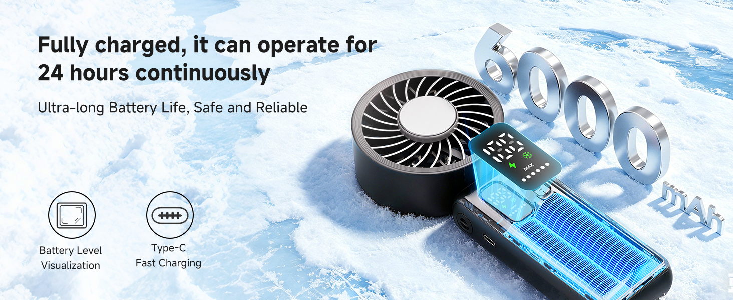 portable fan rechargeable
