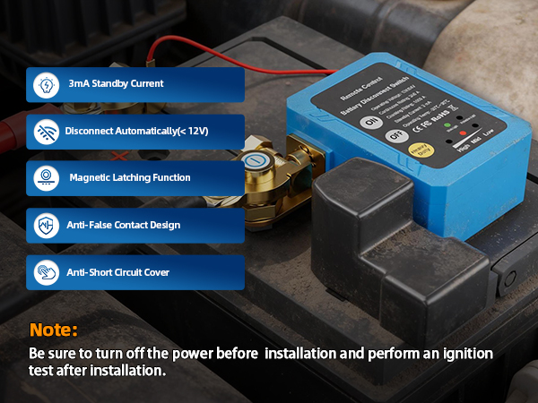 battery cut off switch 12v