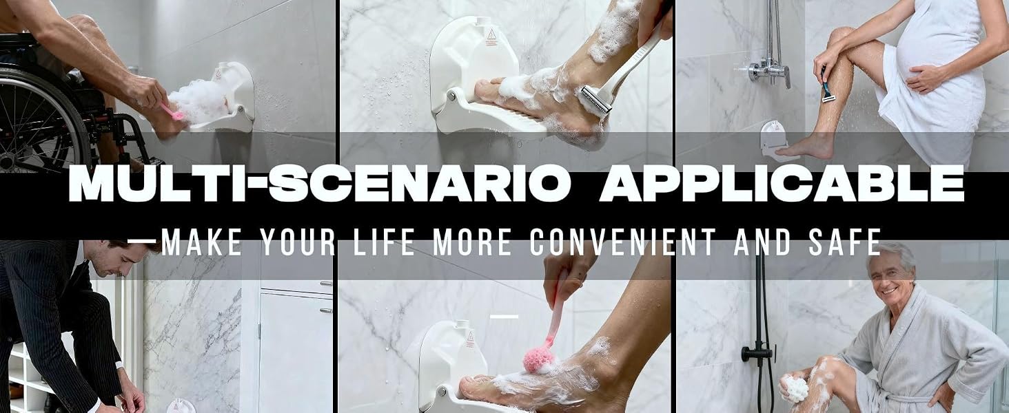 Shower Shaving Foot Rest