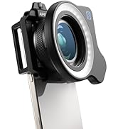 APEXEL 10-20X Macro Lens for iPhone & Android Phones | HD Photography Lens Kit with Universal Cli...