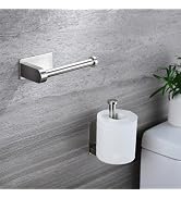 YIGII Toilet Paper Holder - Self Adhesive Toilet Roll Holder for Bathroom 2 Pack Tissue Holder Di...