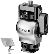 NEEWER Color Blocking Camera Monitor Mount with Cold Shoe, Anti Twist 1/4