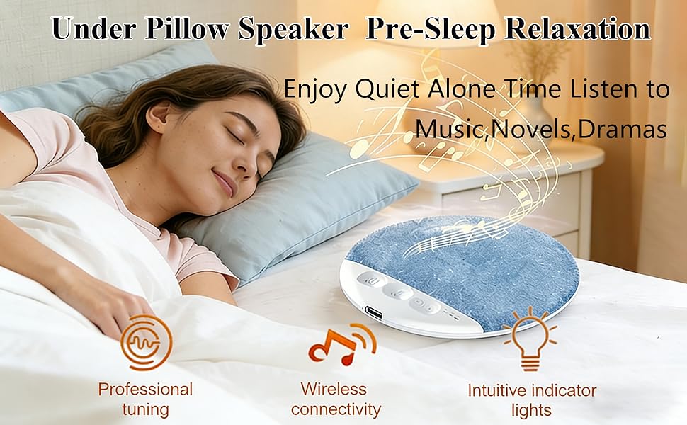 under pillow speakers for sleeping