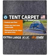 Drymate Tent Carpet Mat, Protective Waterproof Liner Keeps You Warm & Dry, Camping Floor Rug Acce...