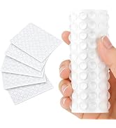 FATLODA 500PCS Cabinet Bumpers Clear Rubber Bumpers Self Adhesive, Soft Close Cabinet Door Bumper...
