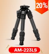 SIRUI Carbon Fiber Mini Tripod with Bowl Base, 33lbs Max Load, Ultra-Lightweight 1.63lbs, 8.82in ...
